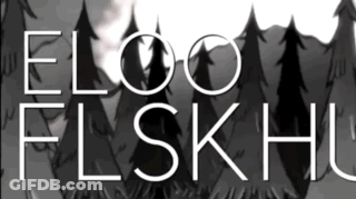 Black And White Forest Eloo Flskhu GIF
