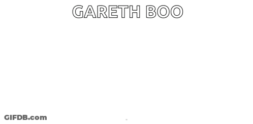 Black And White Gareth Boo You Don't Even Know GIF