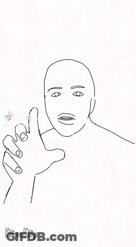 Black And White Ghost Mouth Open Arms Outstretched GIF