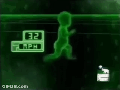 Black And White Ghost Mouth Open Arms Outstretched GIF