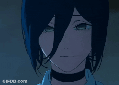 Black And White Girl In Rain Eyes Closed GIF