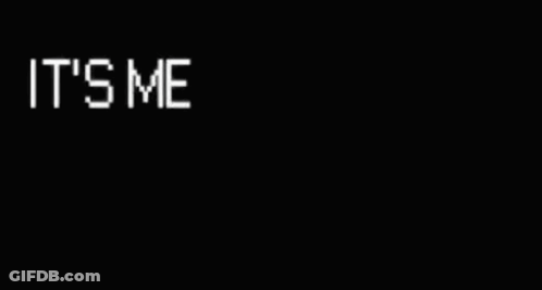 Black And White Girl Saying Its Me GIF