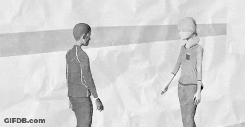 Black And White Gray Grainy Background GIF