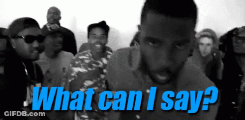 Black And White Group Of Men What Can I Say GIF