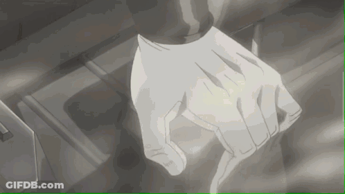 Black And White Hand GIF