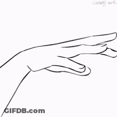 Black And White Hand Holding Red Heart GIF