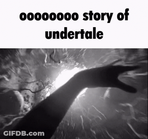 Black And White Hand With 000000 Story Of Undertale GIF