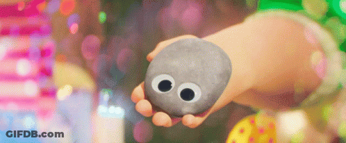 Black And White Head Saying Cope A Bit Harder GIF