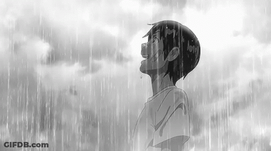Black And White Hodaka Morishima GIF