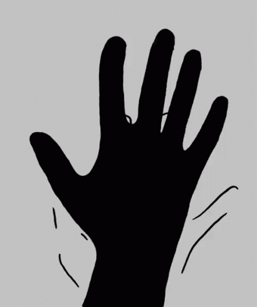 Black And White Holding Hands GIF