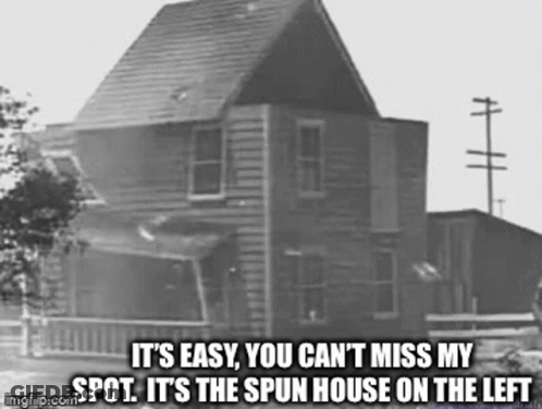 Black And White House GIF