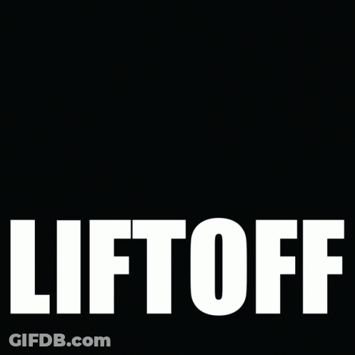 Black And White Letoff Logo With Smoke GIF