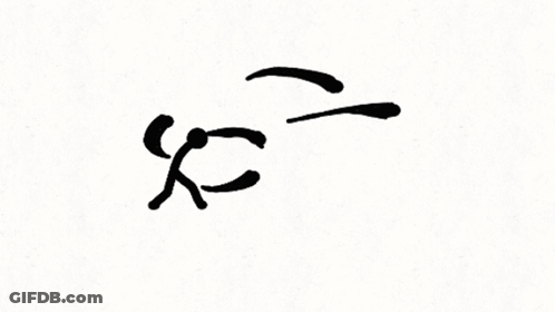 Black And White Letter E GIF
