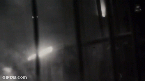 Black And White Light Beam Through Window GIF