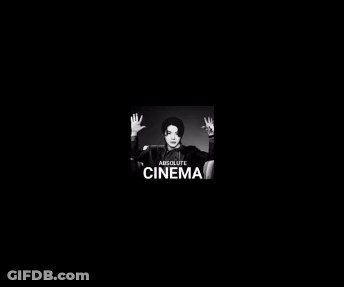 Black And White Man Absolute Cinema GIF