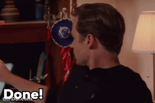 Black And White Man And Woman GIF