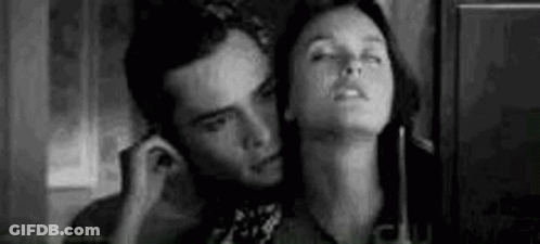 Black And White Man And Woman Photo GIF