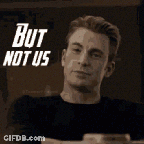 Black And White Man But Not Us GIF