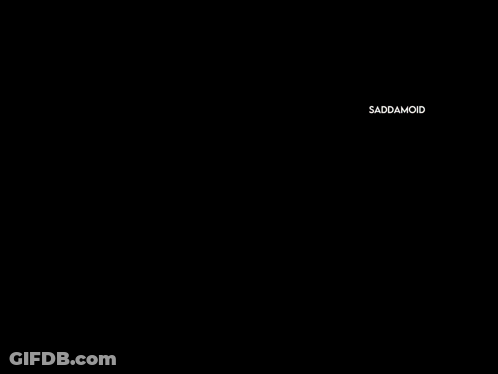 Black And White Man Giving Speech Saddammoid GIF