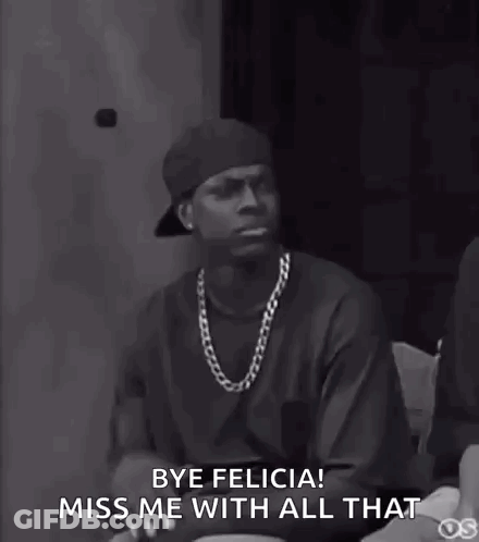 Black And White Man In Baseball Cap And Chain GIF