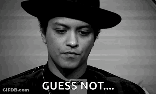 Black And White Man In Hat Saying Guess Not GIF