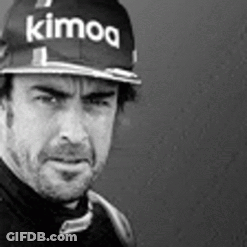 Black And White Man In Helmet Saying Kimoa GIF