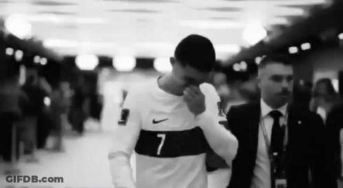 Black And White Man In Nike Jersey Number 7 GIF