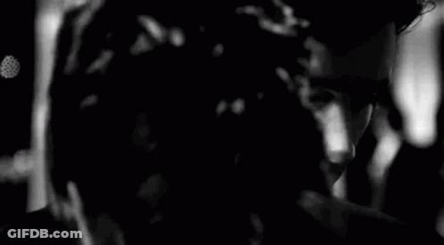 Black And White Man In Suit Smoking Cigarette GIF