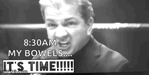 Black And White Man It's Time GIF