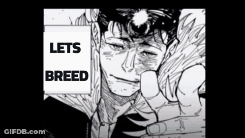 Black And White Man Lets Breed GIF