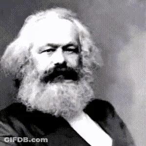 Black And White Man Long Hair Beard GIF