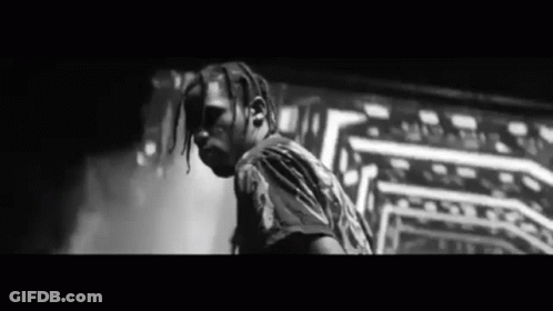 Black And White Man On Stage GIF