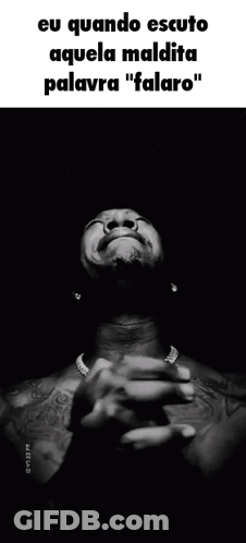 Black And White Man Praying GIF