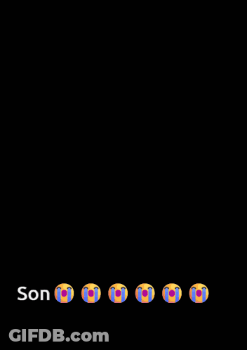 Black And White Man's Face Saying Son GIF