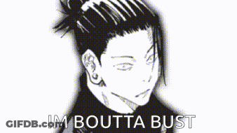 Black And White Man Saying Im Boutta Bust GIF