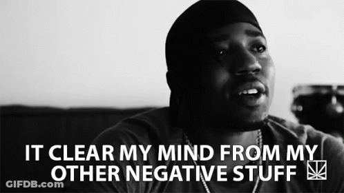 Black And White Man Saying It Clear My Mind GIF