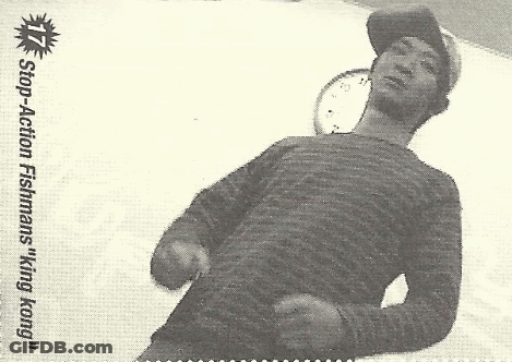 Black And White Man Stop Action Fishmans GIF