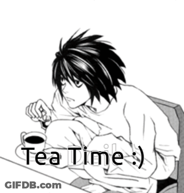 Black And White Man Talking On Phone Tea Time GIF