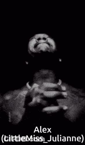 Black And White Man With Folded Hands Alex GIF