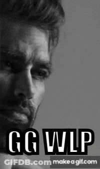 Black And White Man With Gg Wlp GIF