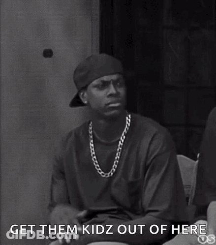 Black And White Man With Hat And Chain GIF