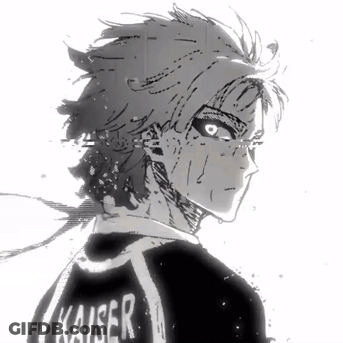 Black And White Man With Kaiser GIF