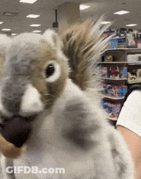 Black And White Man With Mask Movie Night GIF
