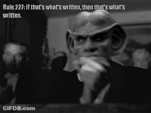 Black And White Man With Rule 227 GIF