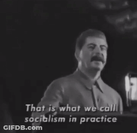 Black And White Man With Socialism In Practice GIF