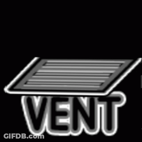 Black And White Man With Vent GIF