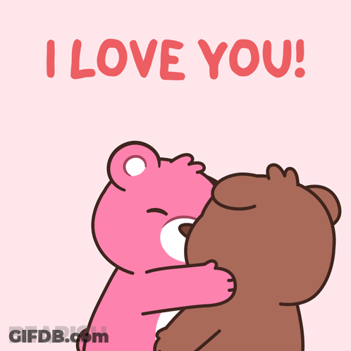 Black And White Man Woman Hugging With Words Don't Worry You're Gunna Be Fine GIF