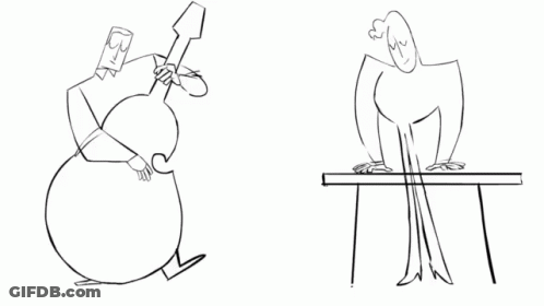 Black And White Men One Holding Arrow At Table GIF