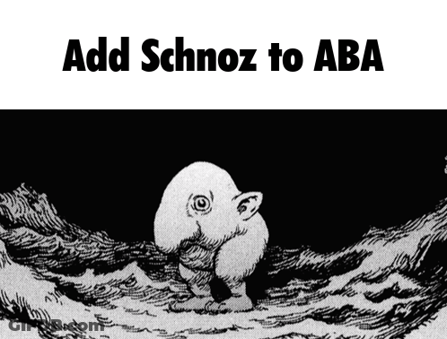 Black And White Monster Add Schnoz To Aba GIF