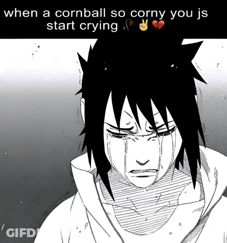 Black And White Person Crying GIF